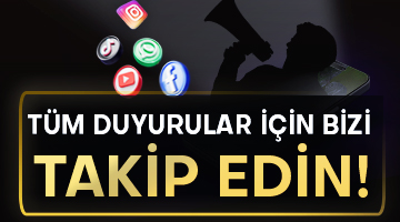 SOSYAL MEDYA HESAPLARIMIZ