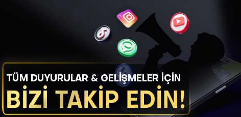 SOSYAL MEDYA HESAPLARIMIZ