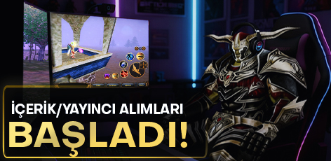 İçerik Üreticisi ve Yayıncı Alımları Başladı!